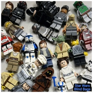 Lego Star Wars Minifigures Lot of 1 Blind Bag Random Mystery Grab Bag Sith Clone - Picture 1 of 7