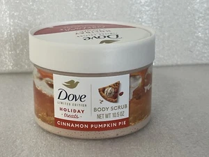 Exfoliante corporal Dove edición limitada golosinas navideñas pastel de canela calabaza 10,5 oz - Imagen 1 de 6