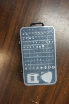 Computer Repair Kit Screwdriver Set Repair Tool Laptop Smartphone 100 Bits, NIB! - Image 1 of 4