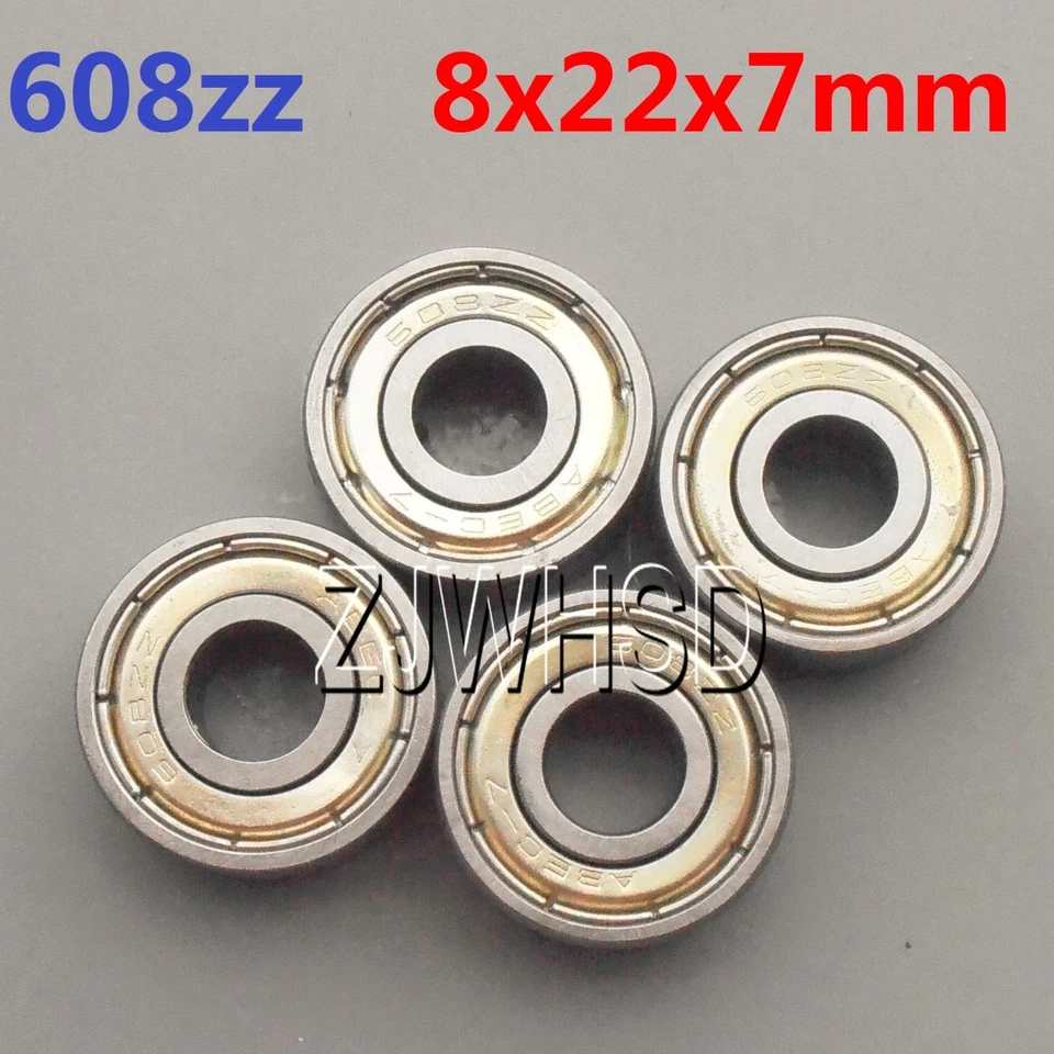 4pcs 608zz Sealed Bearing 8 x 22 x 7 mm for TAMIYA TRAXXAS ALIGN RC Hobby DIY - Image 1 of 1
