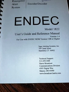 Handbuch für Sage EAS ENDEC 3644 1822 EAS - Bild 1 von 2