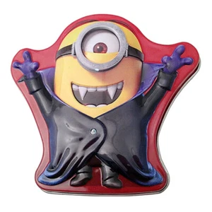 Despicable Me Minions Stuart Vampire Bites Candy in Embossed Metal Tin SEALED - Picture 1 of 2