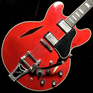 Epiphone Shinichi Ubukata ES-355 Custom Bigsby ver.02 Sixties Cherry From Japan - Picture 1 of 13