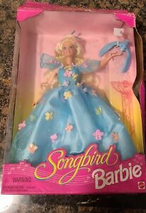 Barbie Songbird Doll 1995 Original  Vintage Blue 90s Open Damaged Box
