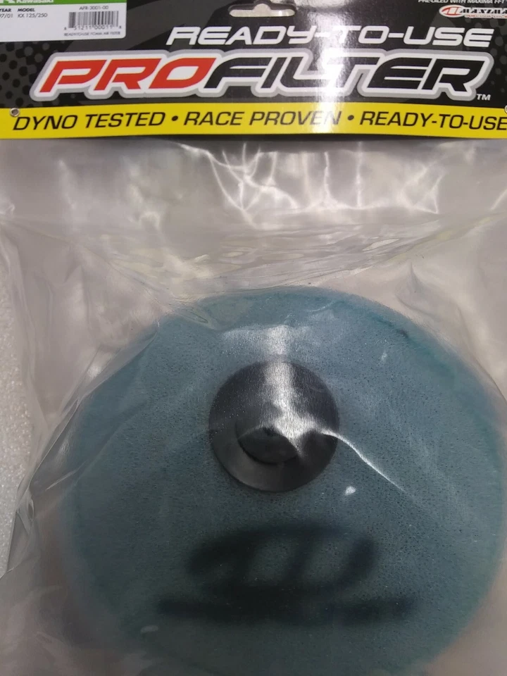ВОЗДУШНЫЙ ФИЛЬТР KAWASAKI KX250 1997-2001 ПРЕДВАРИТЕЛЬНО СМАЗАННЫЙ ПЕНОЙ 3001-00 - Изображение 1 из 1