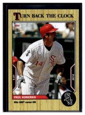 2022 Topps Now Turn Back the Clock #58 Paul Konerko Base Card (Qty)
