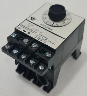 EAGLE SIGNAL CONTROLS BR15A6 RESET TIMER 120V 50/60 Hz - Image 1 of 4