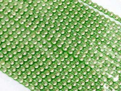 10m wholesale Czech Preciosa ss13 crystal rhinestone cup 1 strand trim banding - Image 1 of 2