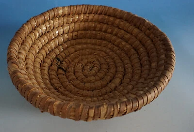 Vintage Bastkorb Brotkorb Korb Servierkorb Aufbewahrungskorb 32 cm (FM22-1179) - Bild 1 von 2