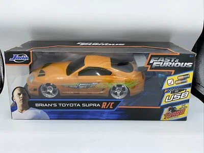 Fast & Furious Brians 1995 Toyota Supra R/C 12 Inch  Jada Toys - Image 1 of 4