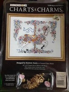 Bejeweled Prancer by Dimensions cross stitch pattern - Picture 1 of 1