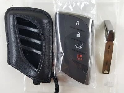 ORIGINAL LEXUS LX NX RX TX 22-25 OEM SMART KEY LESS ENTRY REMOTE FOB UNCUT BLANK - Image 1 of 4