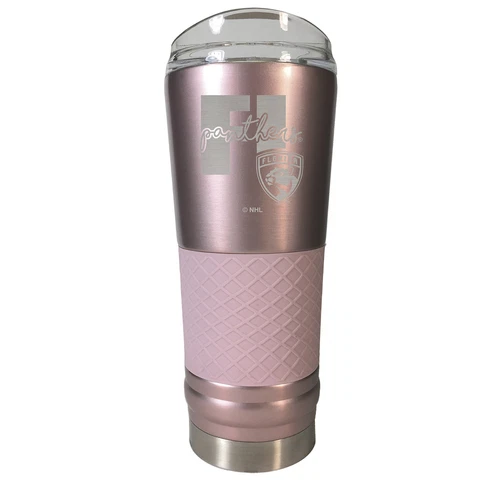 Florida Panthers 24oz. Draft Rose Gold Tumbler Cover