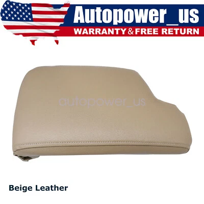 Se adapta a BMW E90 serie 3 2005-2012 E91 E92 consola central reposabrazos con plástico beige Foto 1 de 4