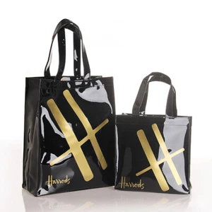 Handbags Bag Fashion Women PVC Waterproof Shopping Storage Harrods Shoulder - Picture 1 of 8