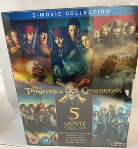 Pirates of the Caribbean (Blu-ray Disc, 2017, 5-Disc Set) - Picture 1 of 5