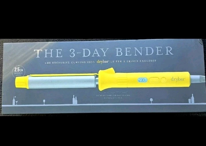 Drybar The 3-Day Bender Digital Curling Iron - Yellow 25mm Barrel - Image 1 of 1