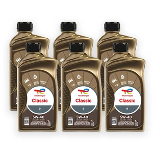 6 LITRI OLIO MOTORE TOTAL CLASSIC 9 5W40 API SN/CF MB 229.5 PSA B71 2296 RN0710 - Foto 1 di 3