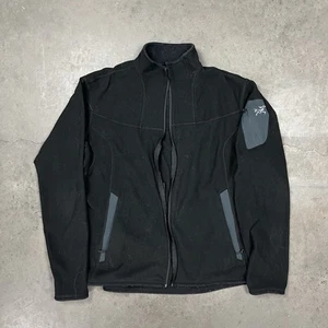 Chaqueta polar ligera con cremallera completa Arcteryx negra para mujer XL DEFECTUOSA - Imagen 1 de 7