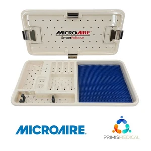 MicroAire SmartRelease Instrument Sterilization Tray w/ Lid 10-1/4" x 21" x 2" - Picture 1 of 5