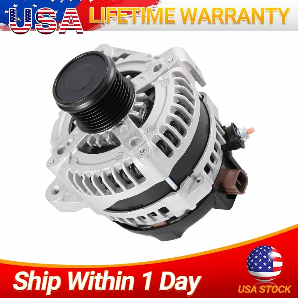 Alternator for 2.4L Toyota Camry 07-09 Matrix Corolla 09-10 Scion XB 08-15 11195 Foto 1 de 4