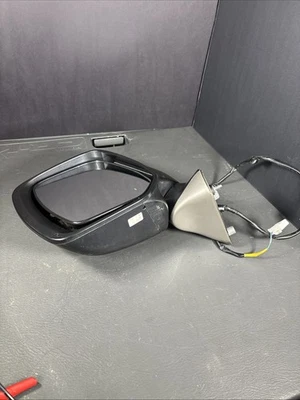 Espelho lateral esquerdo prata 2012 Nissan Quest fabricante de equipamento original driver - Imagem 1 de 4