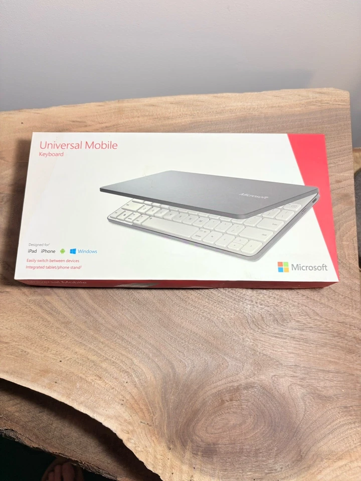 Microsoft Universal Mobile Keyboard Wireless New, Factory Sealed - Image 1 of 4