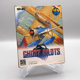 [ AES ] GHOST PILOTS - Overhead SHMUP - BOXED - SNK Neo Geo - JAPAN Shooter