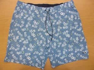 Fisch Hippie Volley Shorts Blumen Hawaii Print gefüttert Badehose Shorts XL NEU - Bild 1 von 3