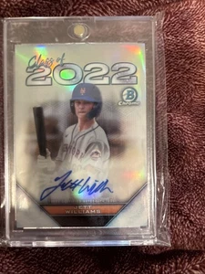 Bowman Chrome Class of Jett Williams 2022 automático/250 #C22A-JW - Imagen 1 de 2