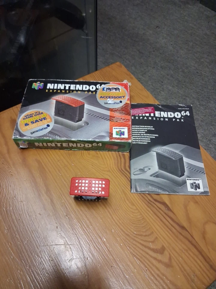 N64 Expansion Pak With Box & Manual - Image 1 of 4