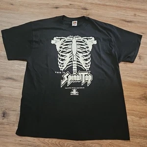 Rare VTG This Is Spinal Tap Skeleton T Shirt 90s 2000s Satire Rock Film Movie Xl - Picture 1 of 6