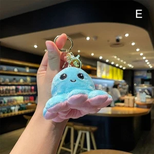 Octopus Cartoon Cute Plush Keychain_W - Picture 1 of 17