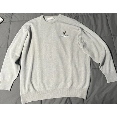 Мужской шерстяной свитер Lyle & Scott шотландского производства размер XL - Изображение 1 из 4