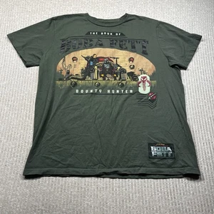 The Book of Boba Fett T-Shirt L Star Wars Kopfgeldjäger grün Disney - Bild 1 von 7