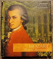 THE CLASSIC COMPOSERS MOZART MUSICAL MASTERPIECES, Free Shipping 