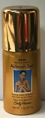 4 Cans Sally Hansen Airbrush Sun Tanning Salon Perfection 1 oz price sticker - Image 1 of 2