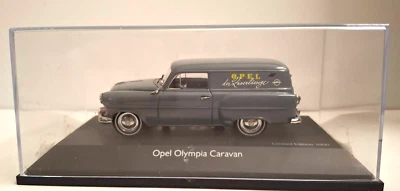 WHITEBOX 1:43 AUTO OPEL OLYMPIA CARAVAN GRIGIO LIMITED EDITION 1000 EDI VARIE 16 - Immagine 1 di 4