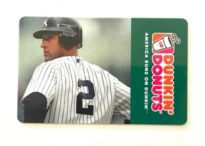 2013  Dunkin Donuts Card. DEREK JETER. Mint. Worldwide shipping - Image 1 of 2