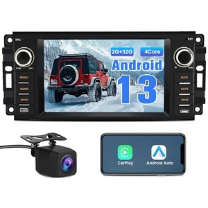Android 13 Car Radio Stereo for Dodge Ram 1500 2500 3500 2009-2012 Avenger Ch... - Picture 1 of 7