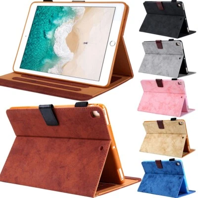 For iPad 9th 8th 7th 6th 5th Generation 10.2" Case Leather Flip Stand Case Cover - Image 1 of 4
