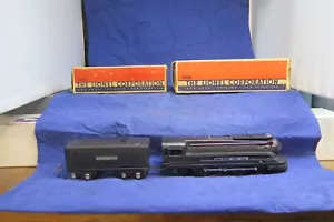 Lionel Prewar O Gauge Black 1668E with Tender and OBs. Nice! CT - Picture 1 of 6