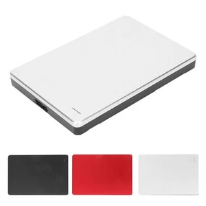 2.5in Ultra Slim Metal External Hard Drive USB 3.0 Hard Drive 5Gbps High Speed - Picture 1 of 66