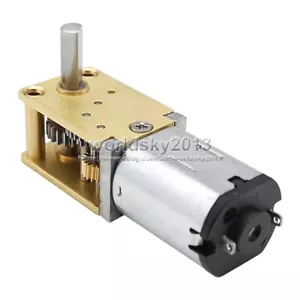 1x N20 DC3V 6V 12V HAZLO TÚ MISMO Robot Coche Inteligente Caja de cambios de metal Motor de engranajes de reducción de velocidad - Imagen 1 de 7