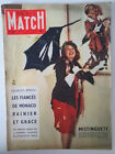 PARIS MATCH N°353 14 Janvier 1956 Mistinguett Rainier et Grace de Monaco F111