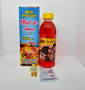 BAÑO MIEL DE AMOR CON FEROMONAS RITUALIZADO / HONEY OF LOVE BATH WITH PHEROMONES - Picture 1 of 4