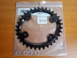OneUp Components 32T Oval Chainring 4 Bolt 96 BCD XT M8000 Black - Picture 1 of 8