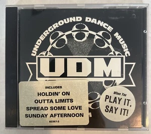 Underground Dance Music Vol 1. CD 1992 Unplayed Promo W/ hype - Picture 1 of 4