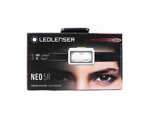 Ledlenser NEO5R Headlamp 600 Lumens 100m IP54 104g Rechargeable Lime (0885)