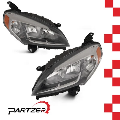 Pair Left+Right Side Headlight Head Lamp for 2015 to 2024 RAM Promaster City - Imagem 1 de 4